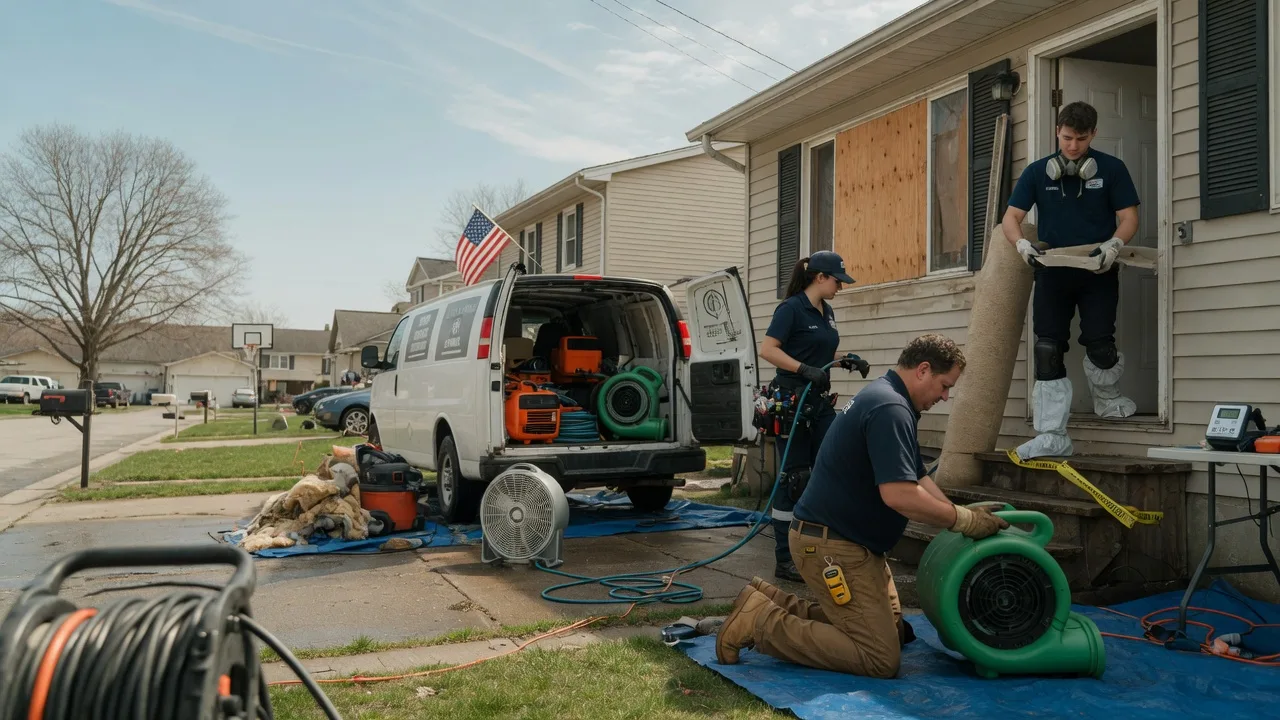 Water Damage Restoration in Niles, MI near me